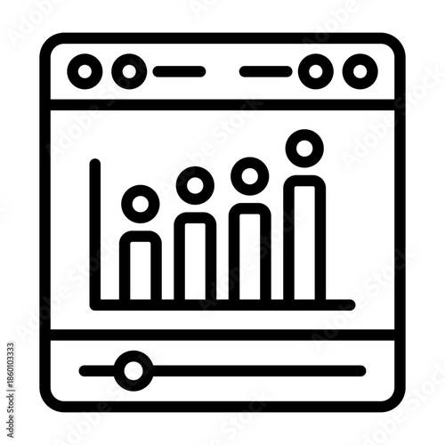 Trending Vector Icon