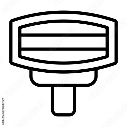 Razor Blade Vector Icon