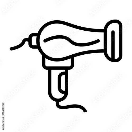 Hair Dryer Vector Icon