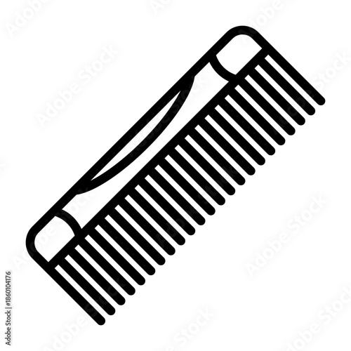 Comb Vector Icon