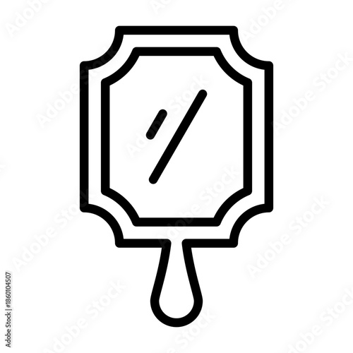 Mirror Vector Icon