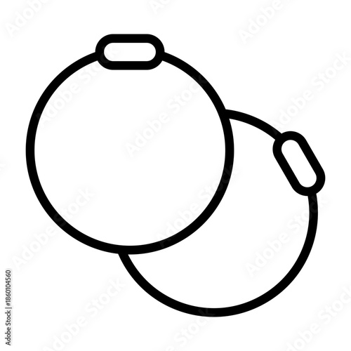 Hair Tie Vector Icon