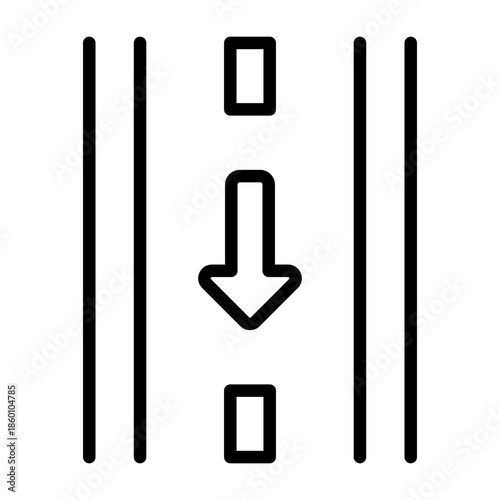 Road Vector Icon