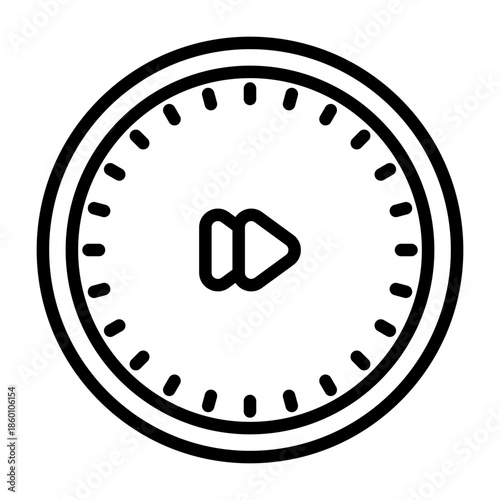 Time Passing Vector Icon