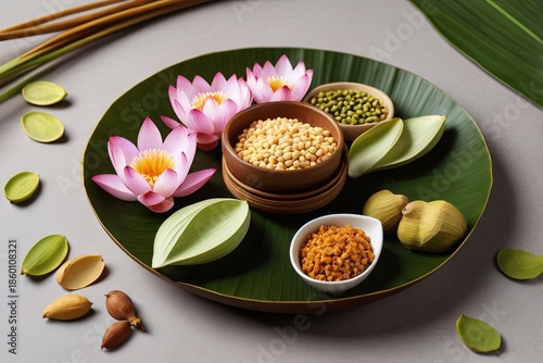 Wallpaper Mural spa still life with frangipani Torontodigital.ca