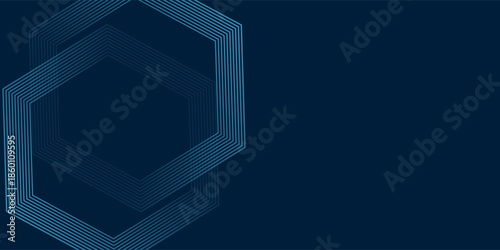 Vector blue background metal pattern line style modern simple abstract