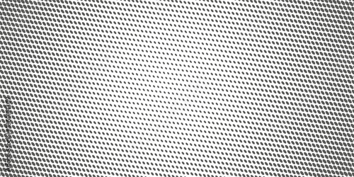 Halftone black and white background in manga and comics style. Solid halftone background with a faded edge. Vector illustration.