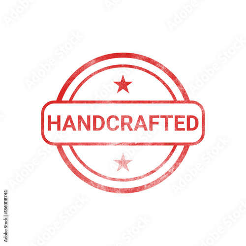 Handcrafted Stamp Vector Illustration