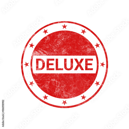 Deluxe Stamp Vector Illustration