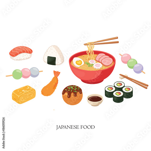 Japanese Food Supper yummy taste