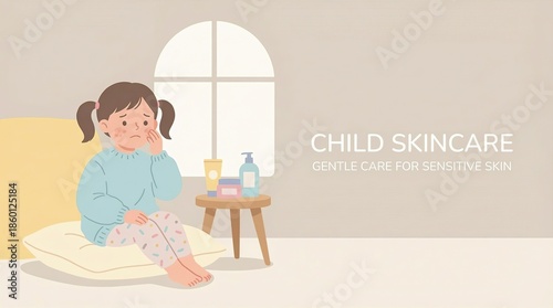 Gentle Skincare for Children with Sensitive Skin