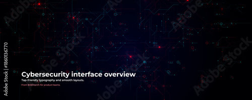 Hacker Attack Cyber Security Digital Data Breach Computer Fraud Red Code Cyberattack Screen Alert. Malware Internet Crime Cybersecurity Software Technology System Network Protection. Vector Concept