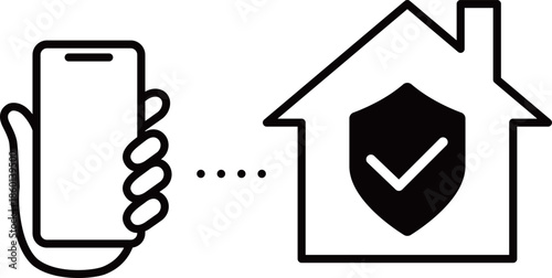 スマホで管理するスマートホームのアイコン