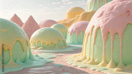 Sweet Dreamscape: Candy Landscape