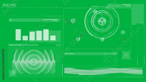 App Interface Menu with Alpha Channel