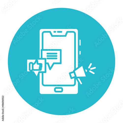 Social Media Campaign Icon