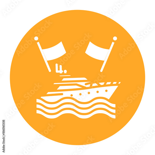 Powerboat Racing Icon