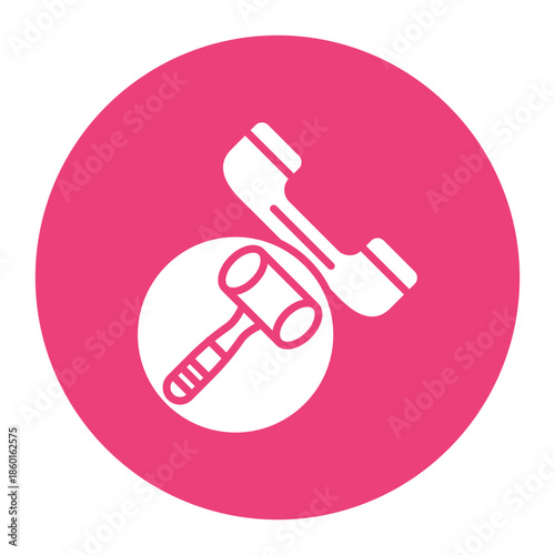 Telephone Bidding Icon