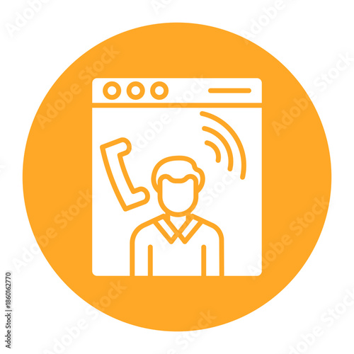 Employment Online Service Icon