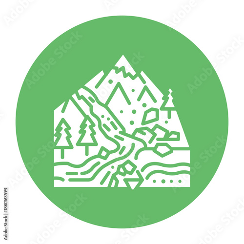 Landslide Icon