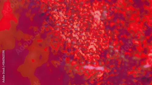 Abstract red background, real video