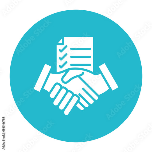 Contract Negotiation Icon