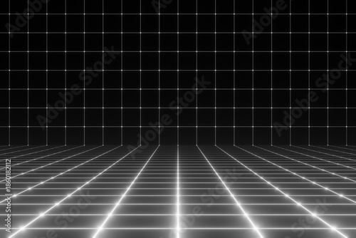 Perspective Grid Background