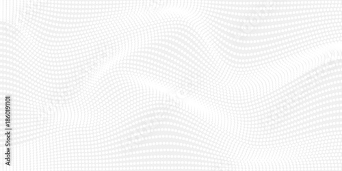 Dotted abstract illustration of a white background with bright abstract