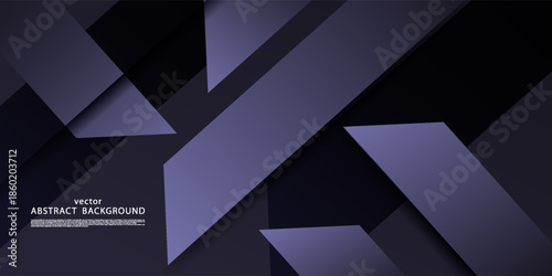 Abstract dark purple arrow pattern background with futuristic shape element design. Modern concept style. Vector eps10