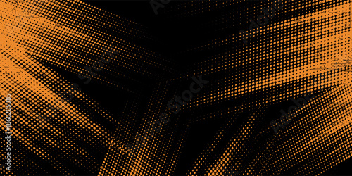 orange black brush Car sticker wrap pattern banner abstract sporty lines black orange color sport combination grunge  art nice noise color