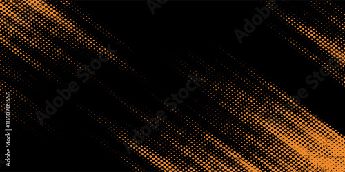 orange black brush Car sticker wrap pattern banner abstract sporty lines black orange color sport combination grunge