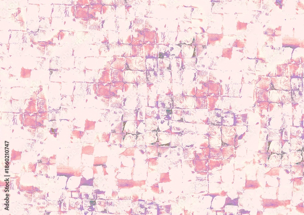 Obraz premium Soft Pink Tile Texture 