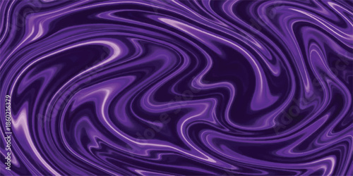 Intricate Purple Liquid Vortex Texture with Complex Marble Swirls and Artistic Background