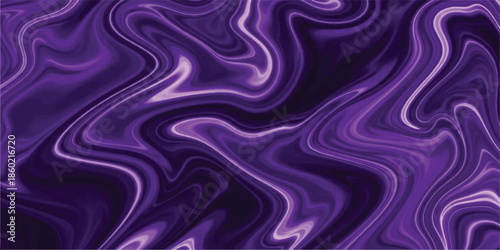 Bold Purple Liquid Marble Pattern with High Contrast Swirls and Modern Abstract Backdrop