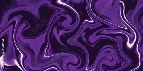 Dynamic Purple Swirl Background with Hypnotic Liquid Marble Patterns and Vivid Violet Tones