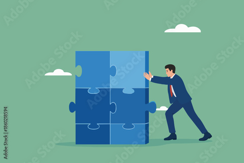 Business Solution Concept Art