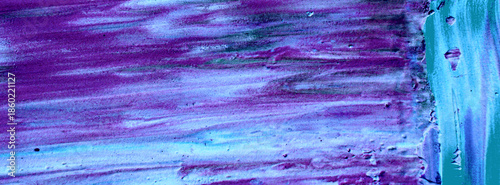 abstract blue background with paint