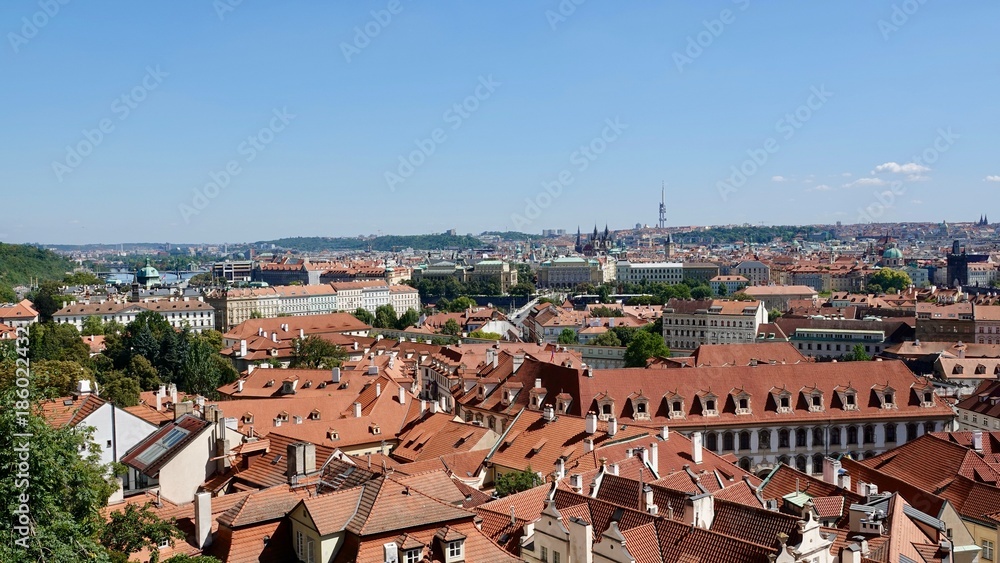 Obraz premium Prag, Tschechien, Stadtansicht