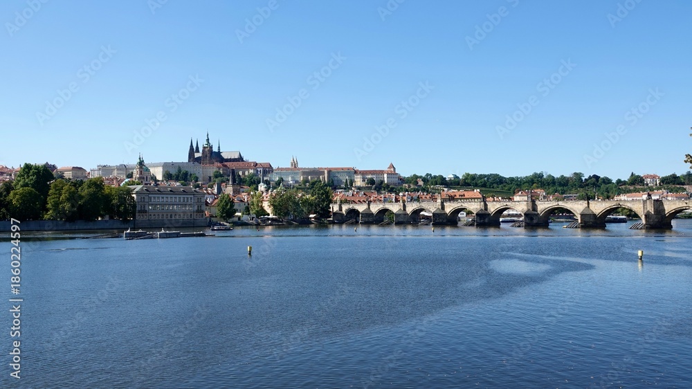 Obraz premium Prag, Tschechien, Stadtansicht