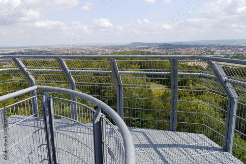 Blick vom Bürgerturm auf dem Krahnberg in Gotha