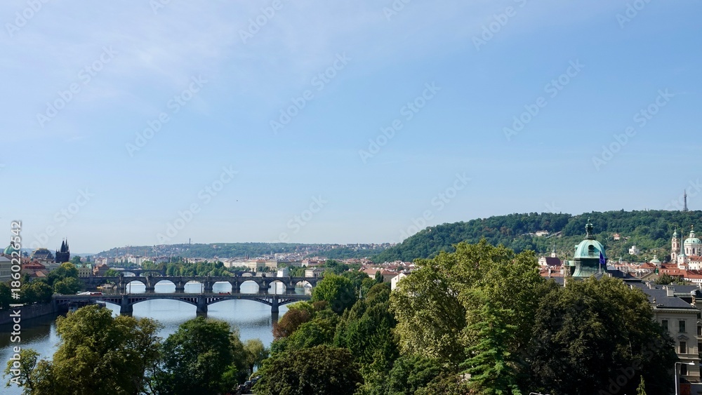 Fototapeta premium Prag, Tschechien, Stadtansicht