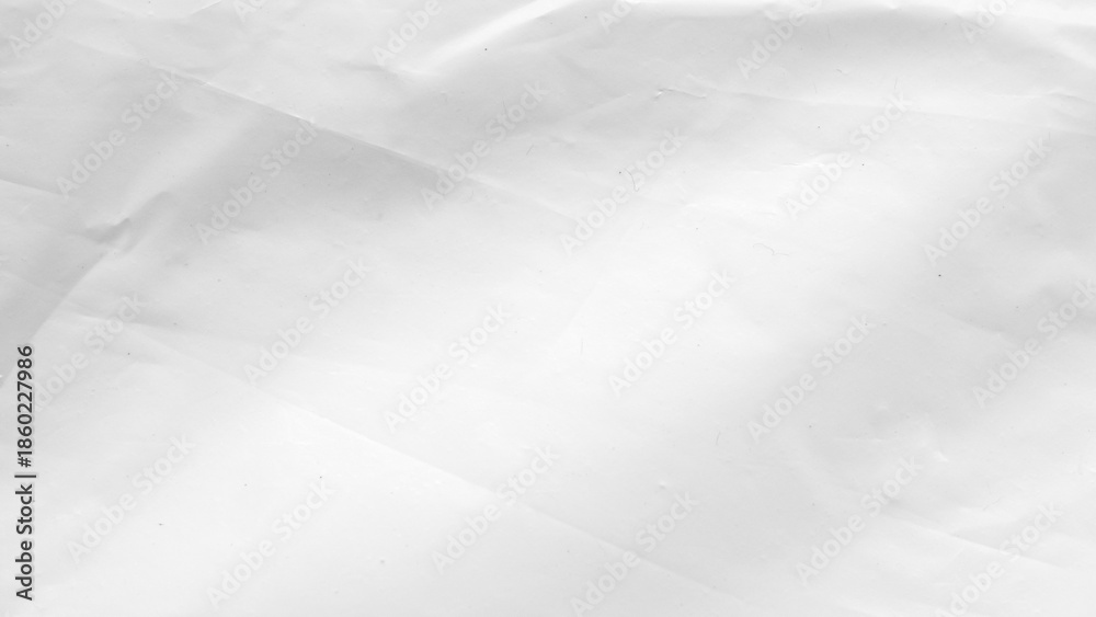 Fototapeta premium White transparent plastic bag texture background