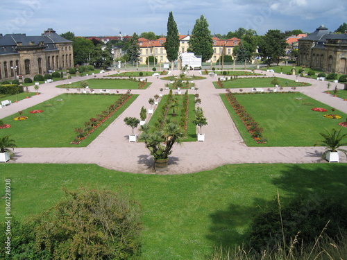 Barockgarten an der Orangerie Gotha