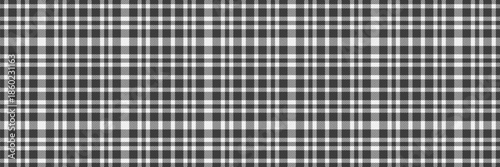 Twill tartan texture background, man textile plaid fabric. Diwali seamless pattern check vector in grey and white colors.