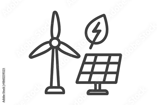 Renewable Energy Icons