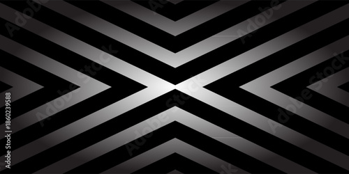 Modern abstract chevron geometric pattern with clean black, white, and gray tones. Ideal for branding, posters, wallpapers, packaging, social media, web design, and commercial backgrounds.