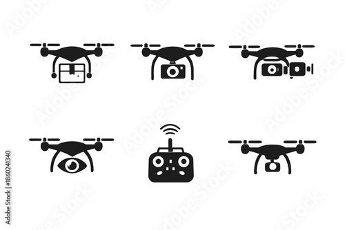 Drone Icons Set