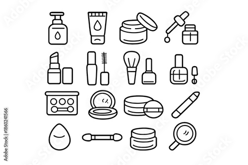 Beauty and Makeup Icons