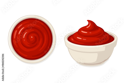 Two Bowls of Ketchup