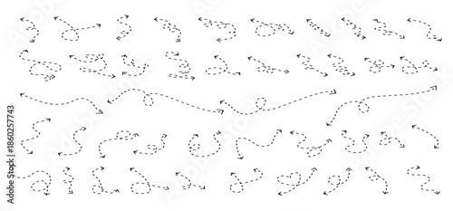 dashed arrow collection